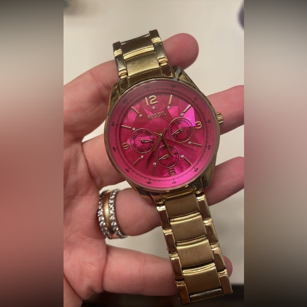 Woman’s Fossil Watch